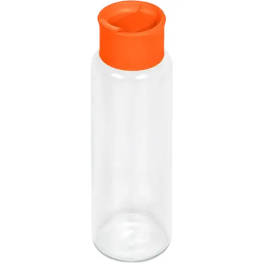 Kooshty Boost Glass Water Bottle Orange